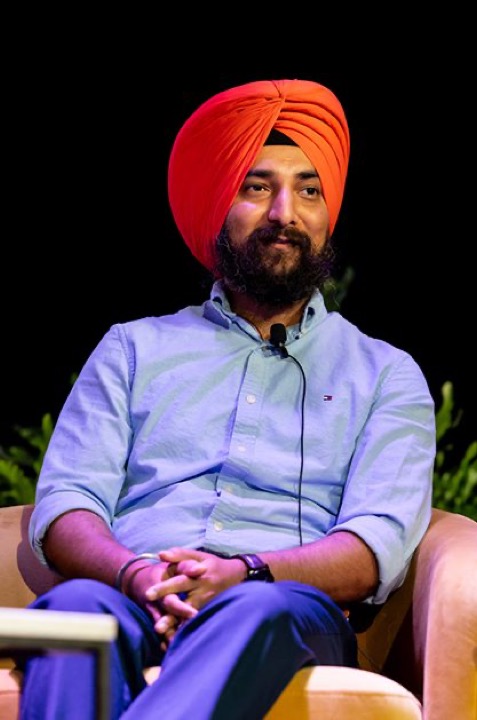 Amandeep Singh, President and Solutions Architect at Cronix, speaking on a panel